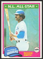 1981 Topps Base Set #75 Reggie Smith