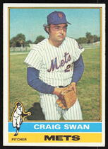 1976 Topps Base Set #494 Craig Swan