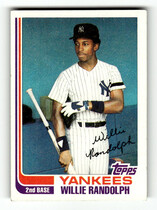 1982 Topps Base Set #569 Willie Randolph