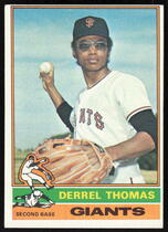 1976 Topps Base Set #493 Derrel Thomas