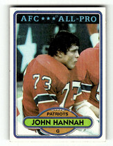 1980 Topps Base Set #230 John Hannah