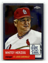 2022 Topps Chrome Platinum Anniversary #338 Whitey Herzog