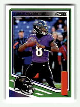 2025 Score Base Set #75 Lamar Jackson