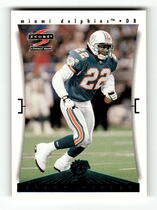 1997 Score Dolphins #12 Shawn Wooden