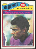 1977 Topps Base Set #340 Sammie White