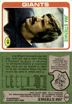 1978 Topps Base Set #208 Jim Stienke