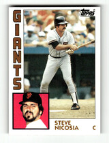 1984 Topps Base Set #98 Steve Nicosia