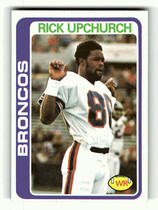 1978 Topps Base Set #117 Rick Upchurch