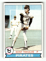 1979 Topps Base Set #223 Kent Tekulve