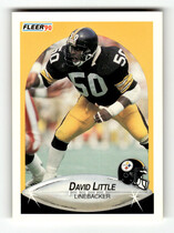 1990 Fleer Base Set #146 David Little