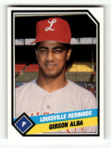 1989 CMC Louisville Red Birds #1 Gibson Alba