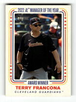 2023 Topps Heritage High Number Award Winners #AW-8 Terry Francona