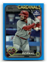 2024 Topps Pro Debut Blue Foil #PD-164 Leonardo Bernal