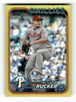 2024 Topps Update Gold Foil #US140 Michael Rucker