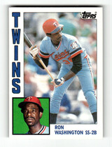 1984 Topps Base Set #623 Ron Washington