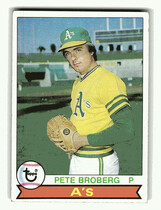 1979 Topps Base Set #578 Pete Broberg