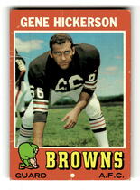 1971 Topps Base Set #36 Gene Hickerson