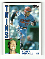 1984 Topps Base Set #307 Bobby Mitchell