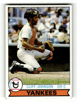 1979 Topps Base Set #114 Cliff Johnson