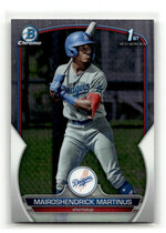 2023 Bowman Chrome Prospects #BCP-55 Mairoshendrick Martinus