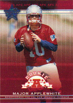 2002 Leaf Rookies and Stars #238 Major Applewhite