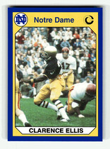 1990 Collegiate Collection Notre Dame 200 #26 Clarence Ellis