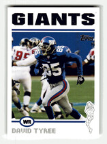 2004 Topps Base Set #29 David Tyree