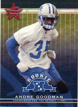 2002 Leaf Rookies and Stars #278 Andre Goodman