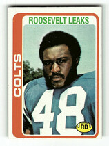 1978 Topps Base Set #9 Roosevelt Leaks