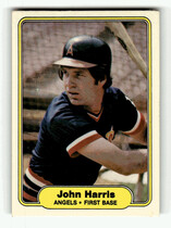 1982 Fleer Base Set #463 John Harris