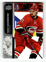 2021 Upper Deck Base Set Series 2 #284 Nino Niederreiter