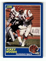 1989 Score Base Set #63 Ickey Woods