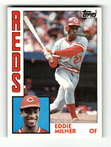 1984 Topps Base Set #34 Eddie Milner