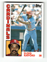 1984 Topps Base Set #514 Floyd Rayford