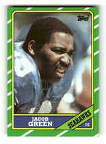 1986 Topps Base Set #206 Jacob Green