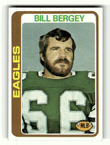 1978 Topps Base Set #190 Bill Bergey