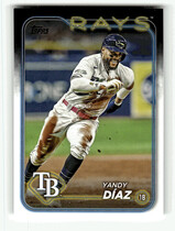 2024 Topps Base Set #52 Yandy Diaz