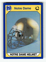 1990 Collegiate Collection Notre Dame 200 #11 Notre Dame Helmet