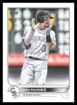 2022 Topps Base Set #193 Dom Nunez