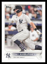 2022 Topps Base Set #263 Trey Amburgey