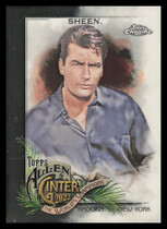 2022 Topps Chrome Allen & Ginter #216 Charlie Sheen