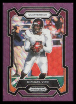 2024 Panini Prizm Draft Picks Purple Wave Prizm #2 Michael Vick