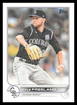 2022 Topps Base Set #169 Kyle Freeland