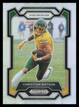 2024 Panini Prizm Draft Picks Silver Prizm #47 Christian Watson