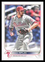 2022 Topps Base Set #179 Zach Eflin