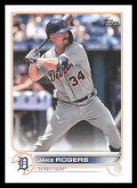 2022 Topps Base Set #198 Jake Rogers