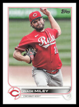 2022 Topps Base Set #203 Wade Miley