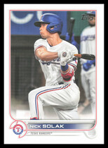 2022 Topps Base Set #172 Nick Solak