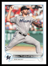 2022 Topps Base Set #227 Zach Thompson