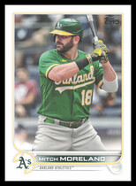 2022 Topps Base Set #42 Mitch Moreland